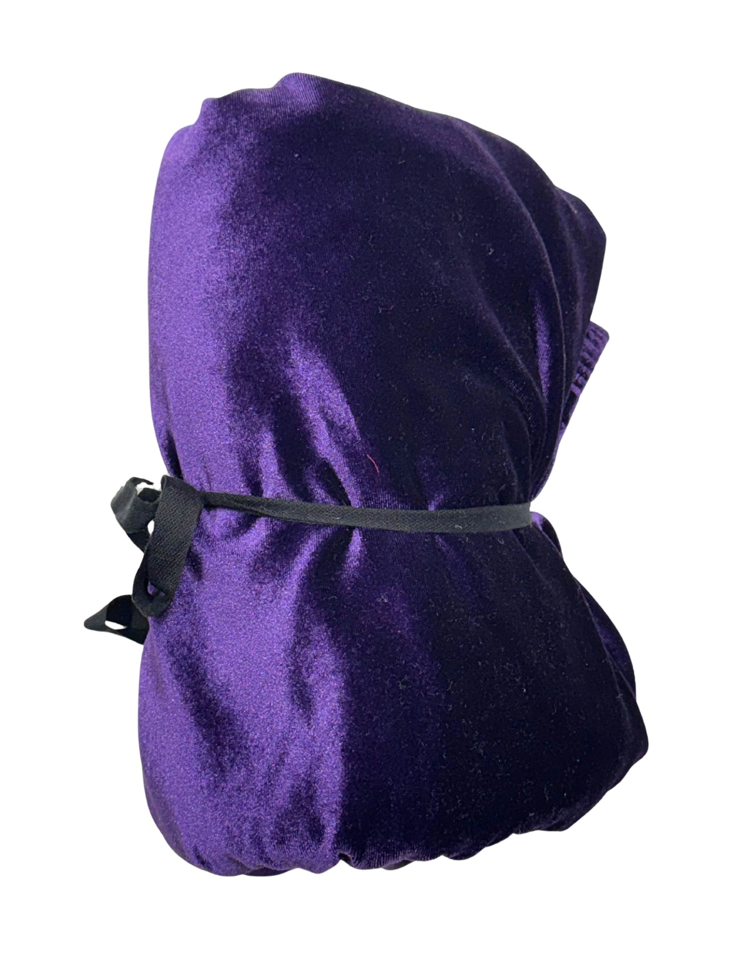 Purple Stretch Velvet Remnant