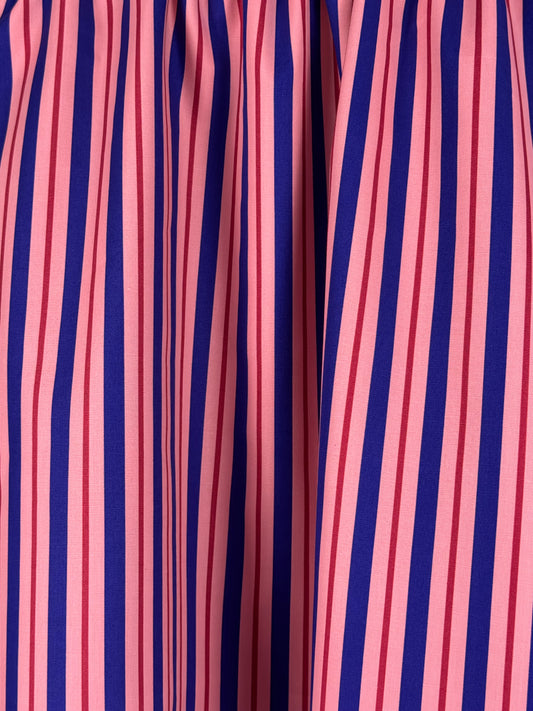 Light Pink Canvas Stripes