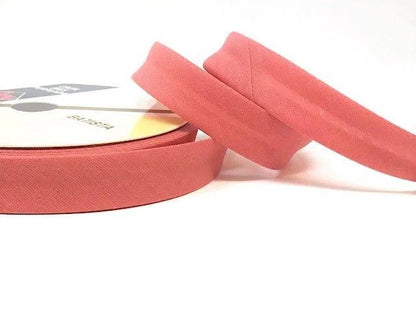 Rose Pink Polycotton Bias Binding