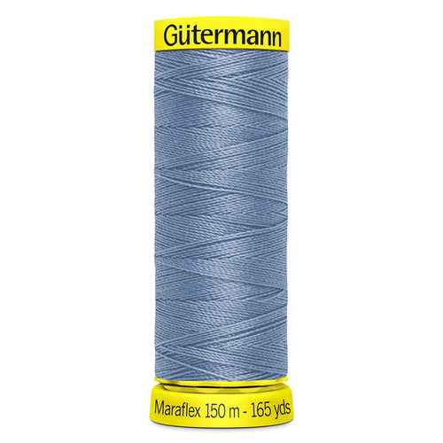 143 Light Blue Gutermann Maraflex Thread 150m