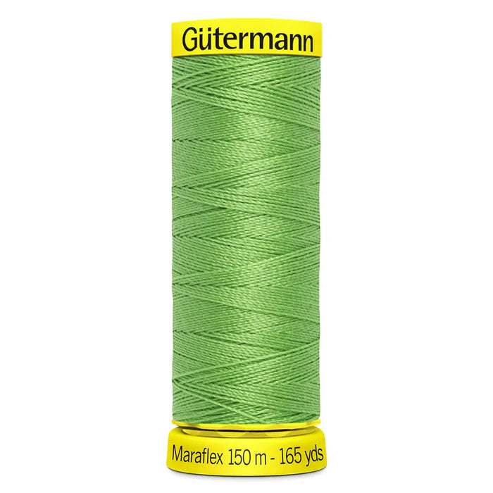 154 Lime Green Gutermann Maraflex Thread 150m