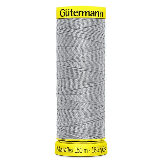 38 Light Grey Gutermann Maraflex Thread 150m