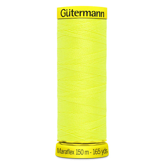 3835 Neon Yellow Gutermann Maraflex Thread 150m