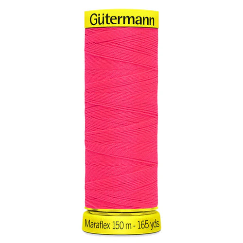 3837 Neon Pink Gutermann Maraflex Thread 150m