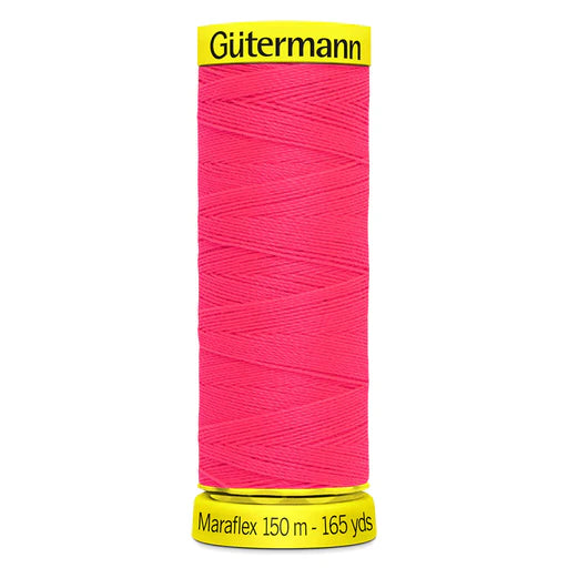 3837 Neon Pink Gutermann Maraflex Thread 150m