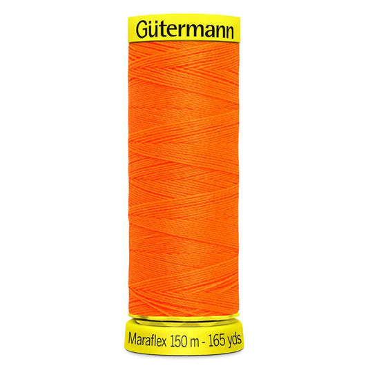 3871 Neon Orange Gutermann Maraflex Thread 150m