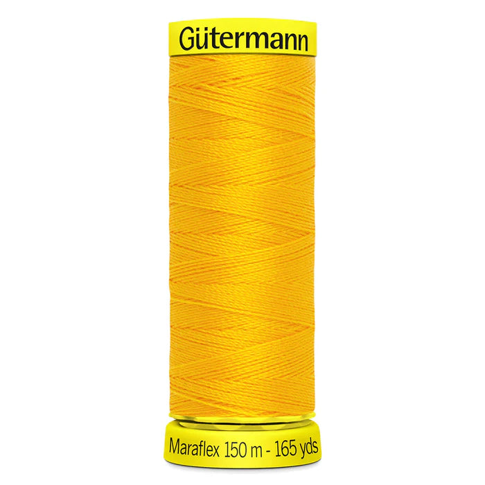 417 Yellow Gutermann Maraflex Thread 150m