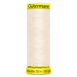 802 Champagne Gutermann Maraflex Thread 150m