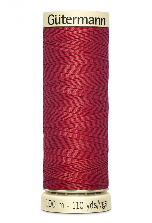 26 Dark Rust Red Gutermann Sew All 100m Thread