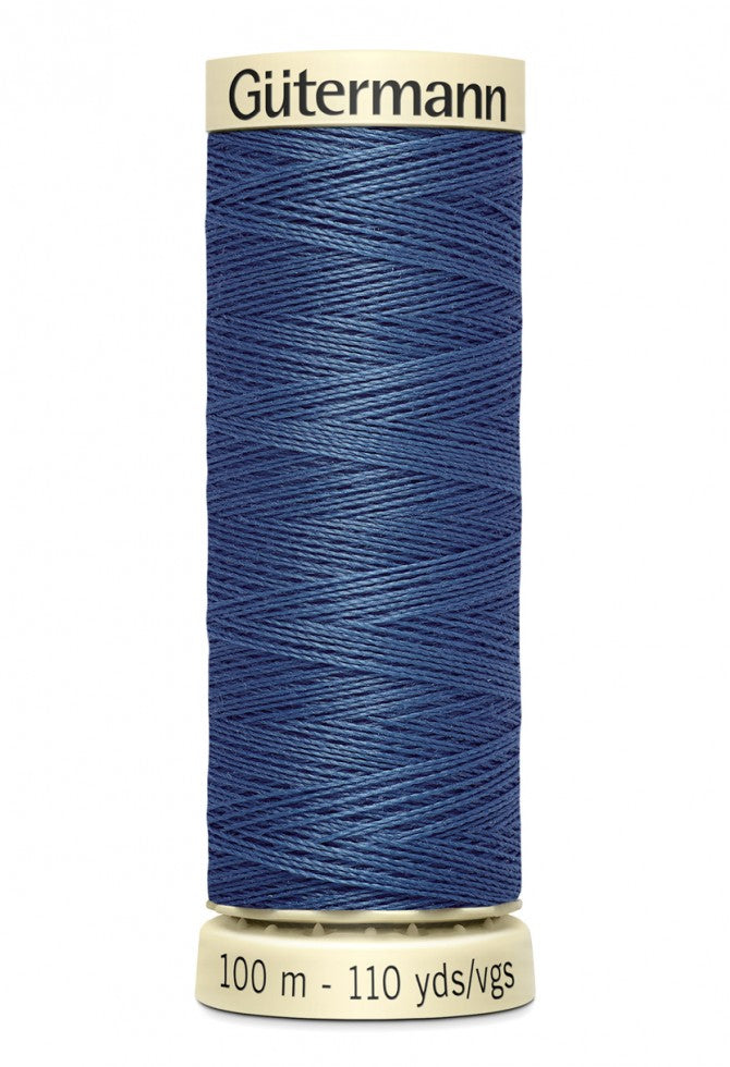 435 Ocean Blue Gutermann Sew All 100m Thread