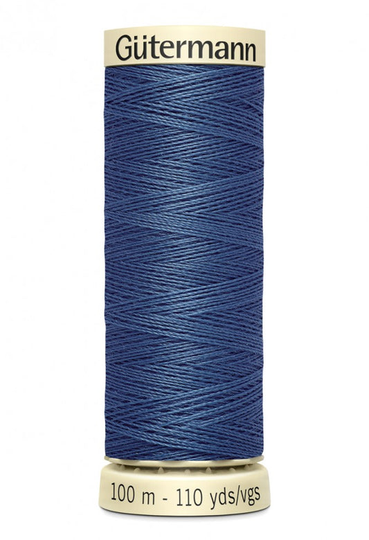 435 Ocean Blue Gutermann Sew All 100m Thread