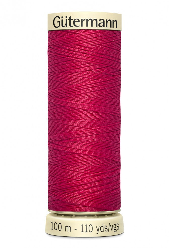909 Pink Red Gutermann Sew All 100m Thread