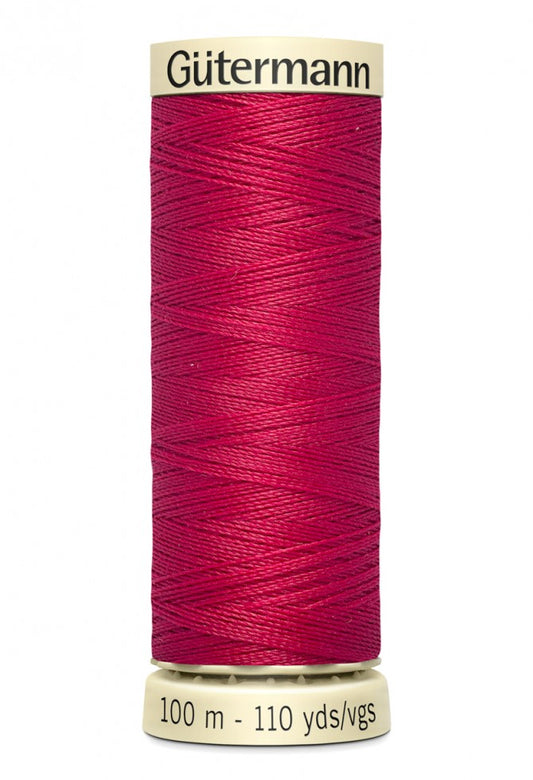 909 Pink Red Gutermann Sew All 100m Thread