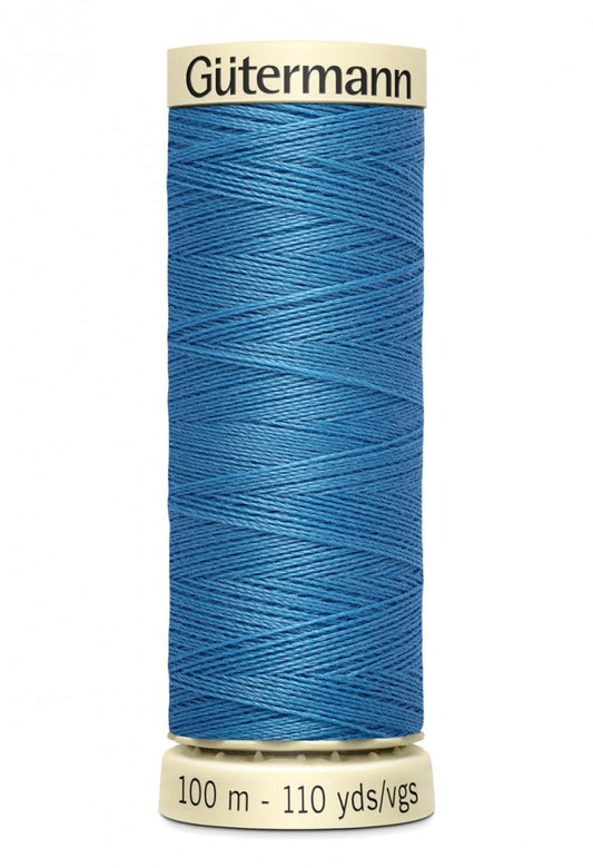 965 Mid Blue Gutermann Sew All 100m Thread