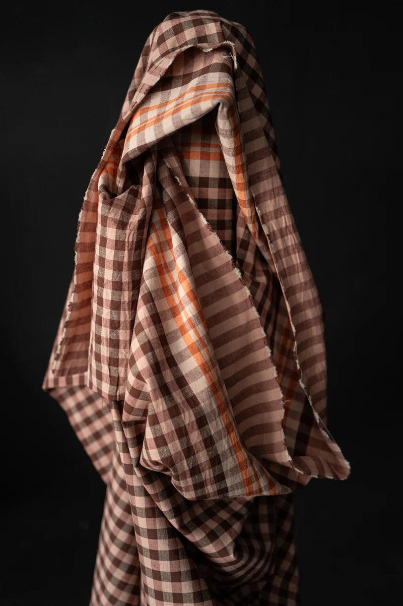 Flavour Notes Cotton/Linen Gingham