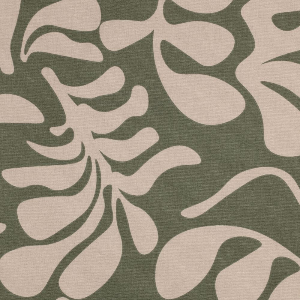 Vintage Leaves Canvas Sage Green and Beige