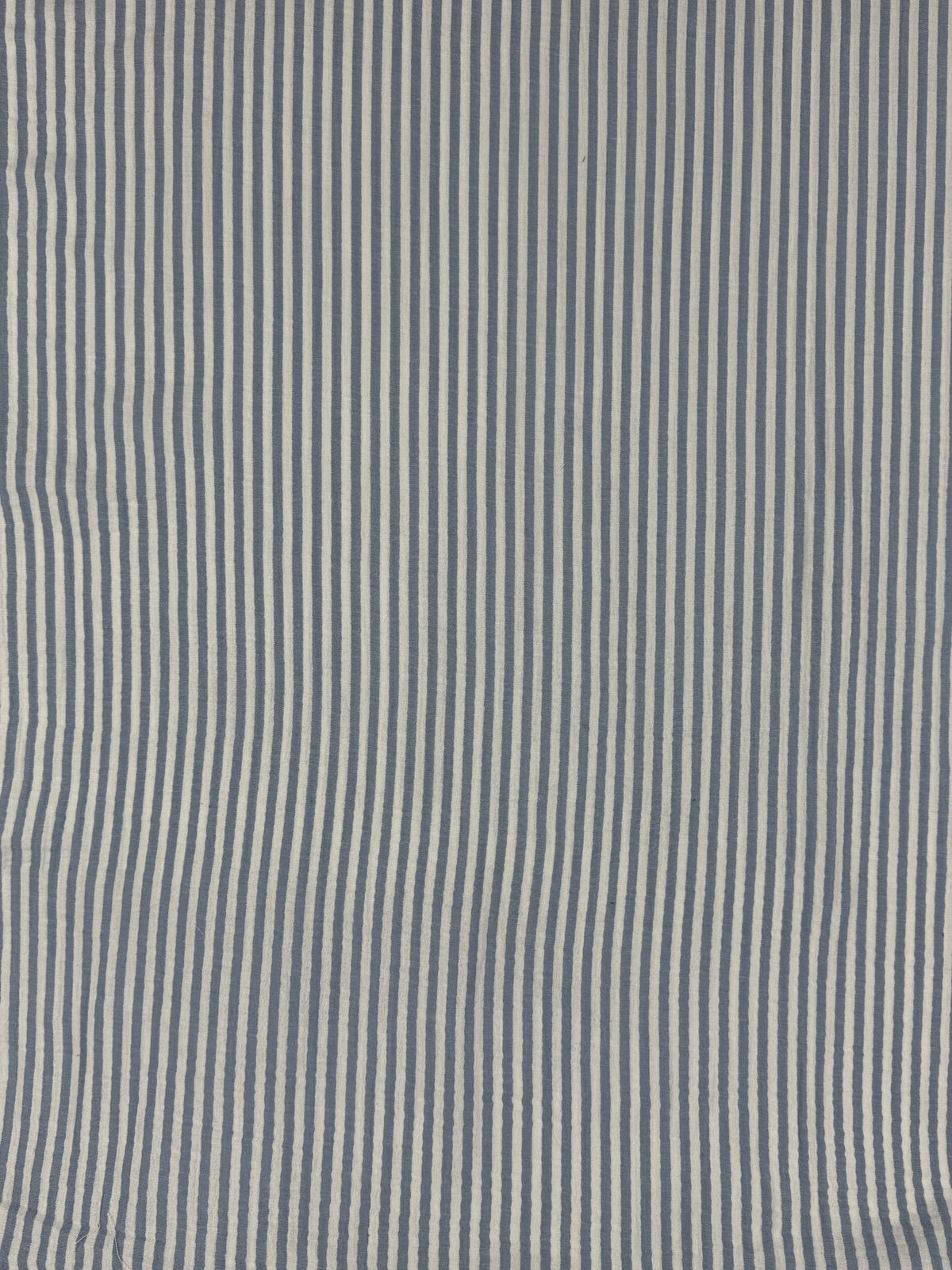 Blue Stripes Double Gauze Yarn Dyed Stripes