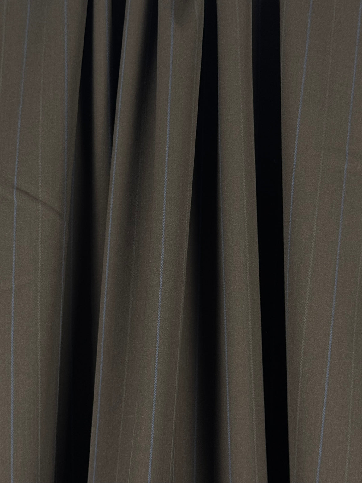 Stretch Wool Pinstripe Suiting