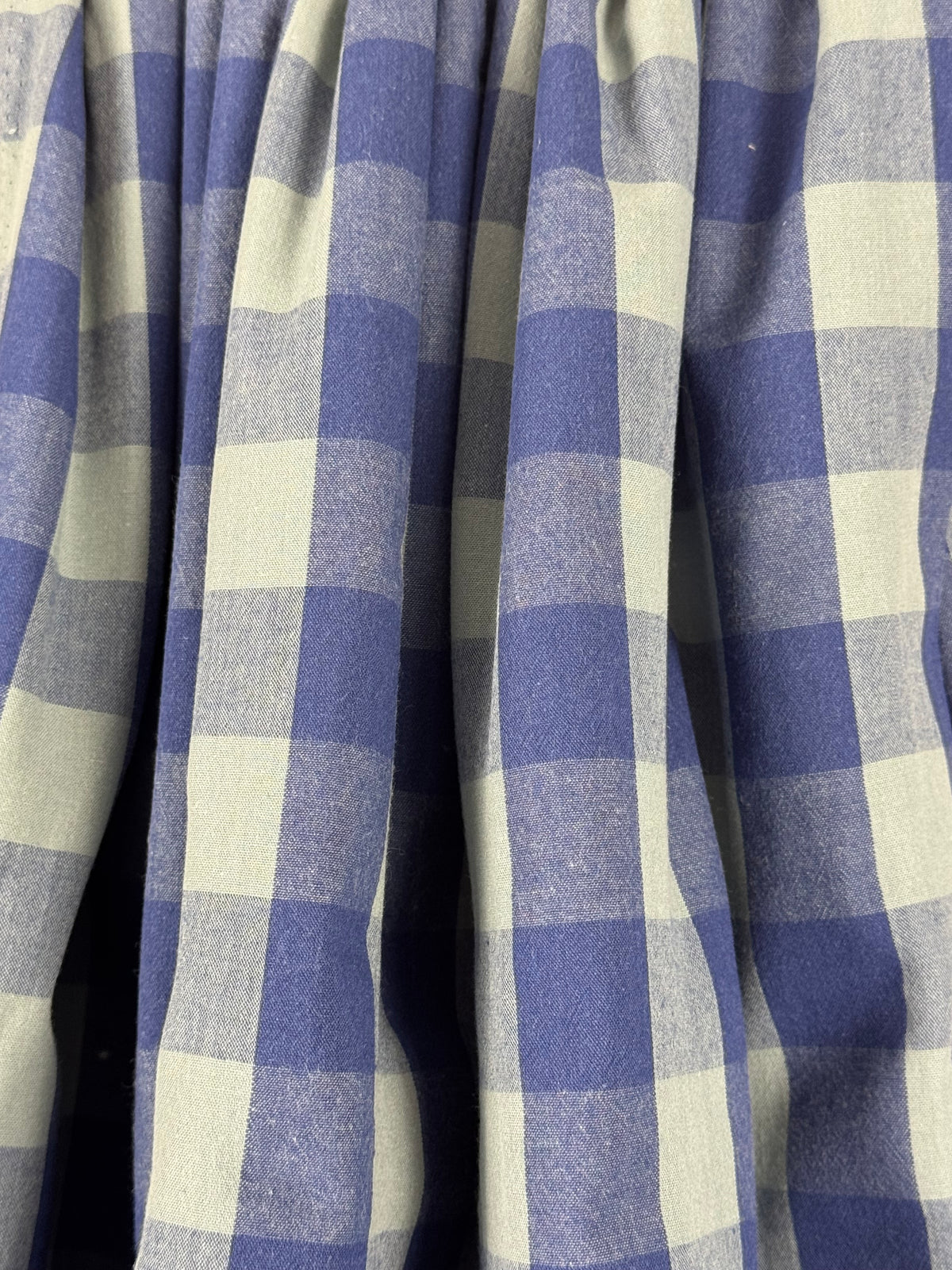 Blue / Green Cotton Yarn Dyed Checks