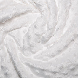 White - Minky/ Teddy Fleece