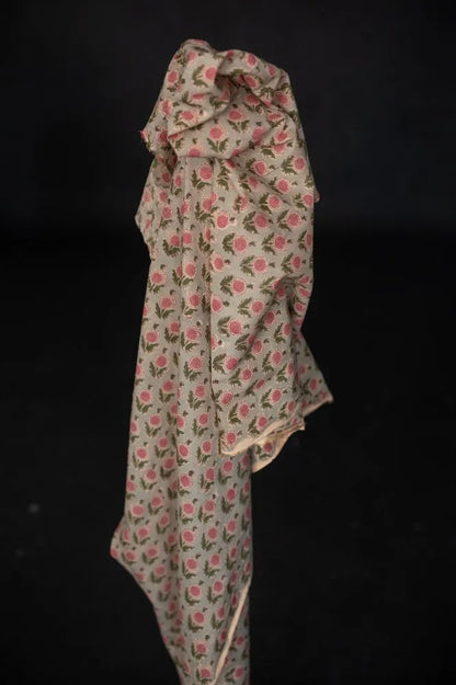 Remnant- Daydreamer Indian Block Print Cotton - Merchant and Mills
