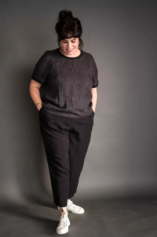 Merchant and Mills TENCELtm Lyocell/Linen Black