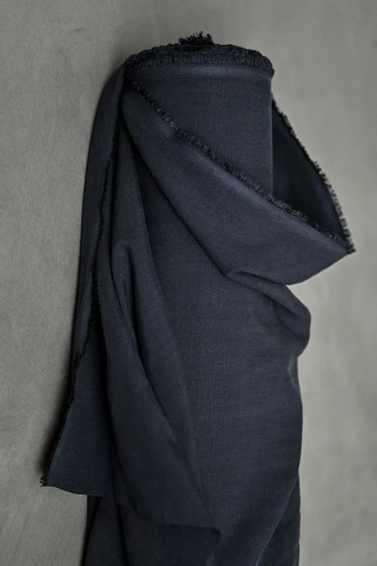 Merchant and Mills TENCELtm Lyocell/Linen Voyage Navy
