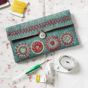 Sewing Pouch Felt Craft Mini Kit by Corinne Lapierre