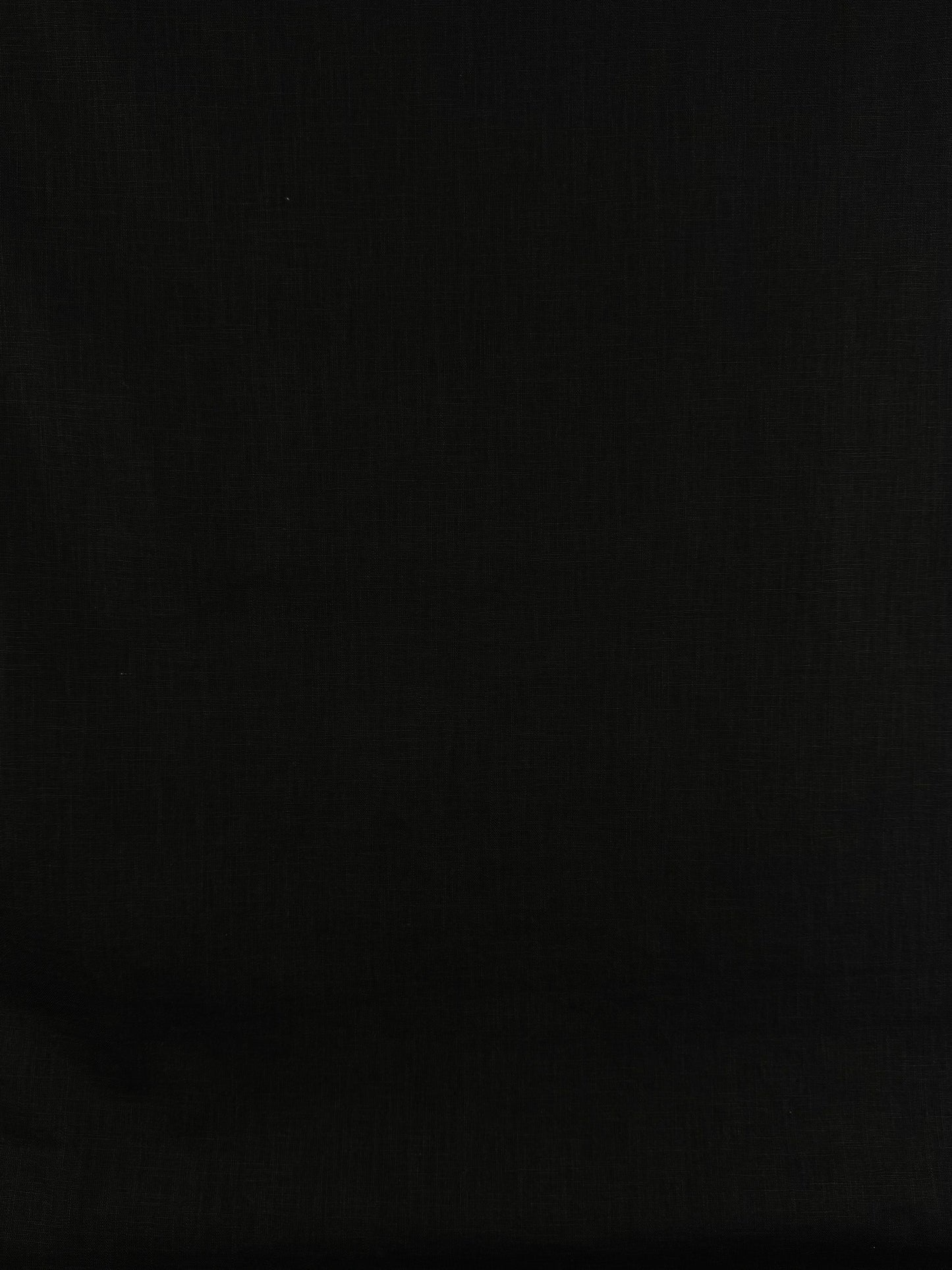 Washed Linen Blend Black