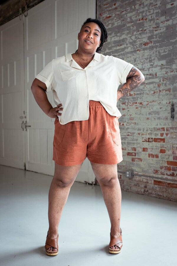 Chanterelle Pants and Shorts by Sew Liberated