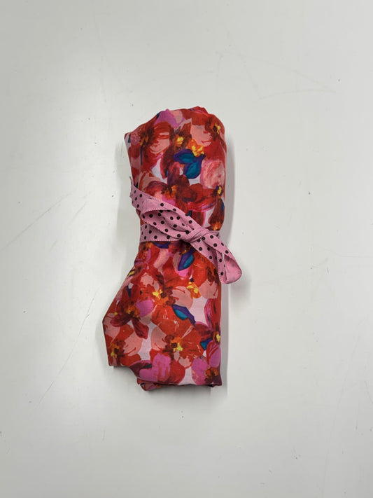 Vibrant floral Pima Cotton lawn Remnant