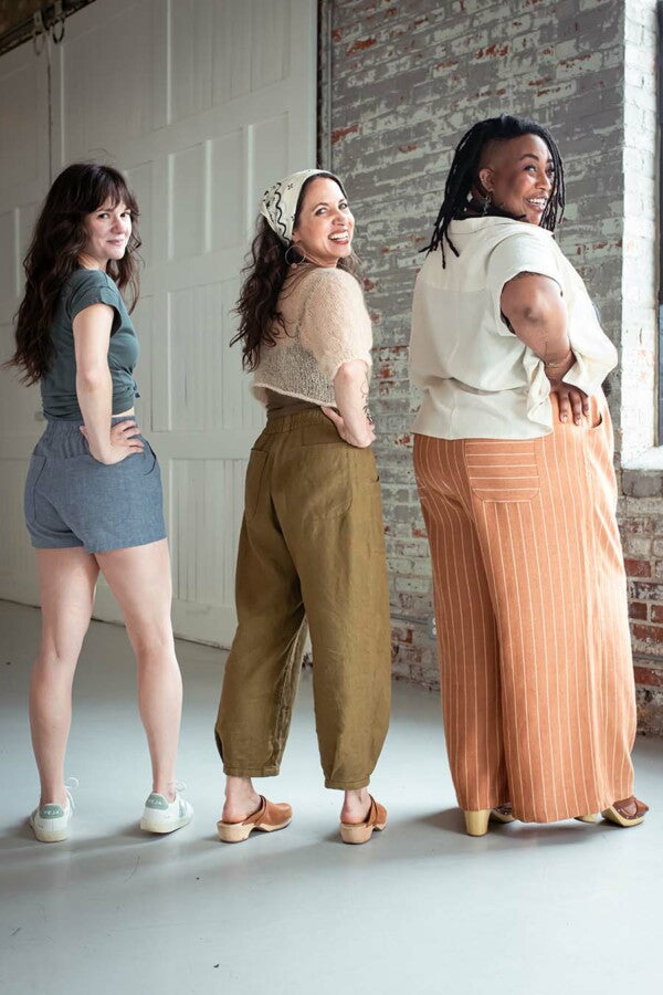 Chanterelle Pants and Shorts by Sew Liberated