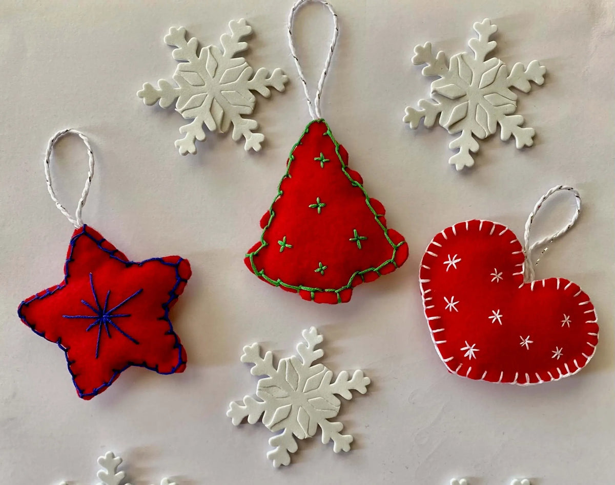 Kid's Hand Sewn Ornaments Workshop