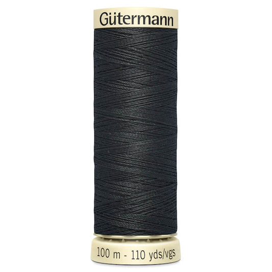 542 Charcoal Grey Gutermann Sew All 100m Thread