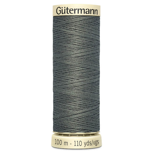 635 Dark Grey Gutermann Sew All 100m Thread