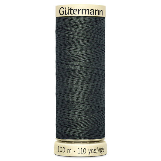 861 Dark Brown/Green Gutermann Sew All 100m Thread