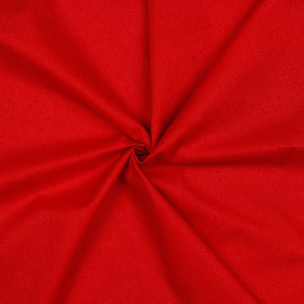 Red Cotton Voile