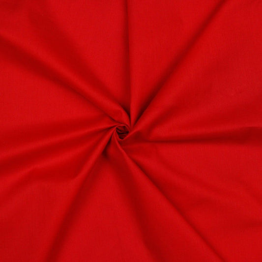 Red Cotton Voile