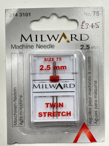 Milward Twin Stretch Needle 2.5mm