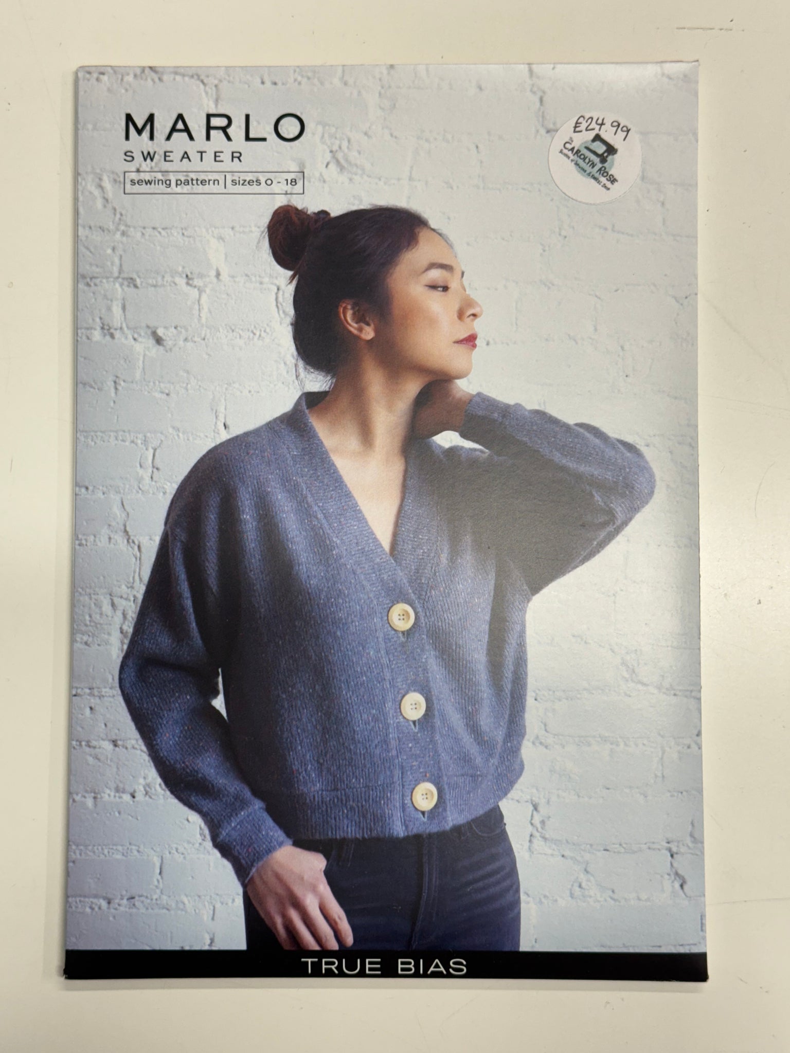 Marlo Sweater Pattern by True Bias The Carolyn Rose School of Sewing