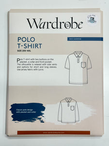 Polo T-Shirt Men's Pattern by Wardrobe by Me