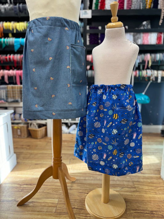 Beginners to Making Clothes: Skirt with Patch Pockets