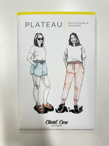 Plateau Joggers Pattern by Closet Core