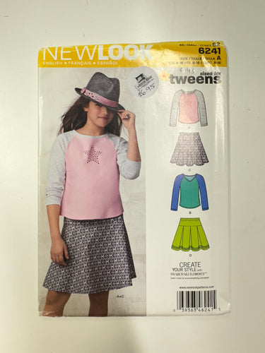 New Look Tweens Top and Skirt Combo 6241