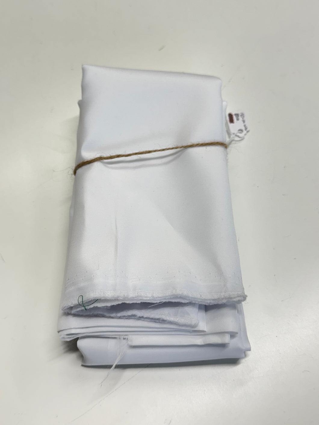 White Polyester Lining Remnant