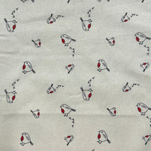 John Louden Natural Little Robins Cotton