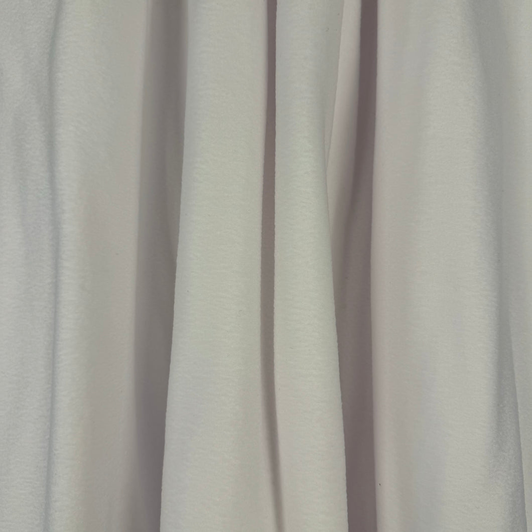 Solid White - Anti-Static Fleece