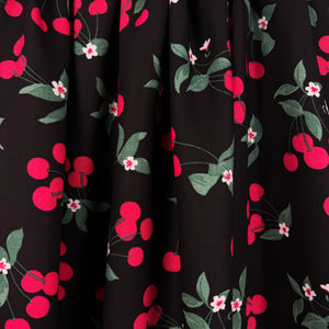 Black Cherry Viscose