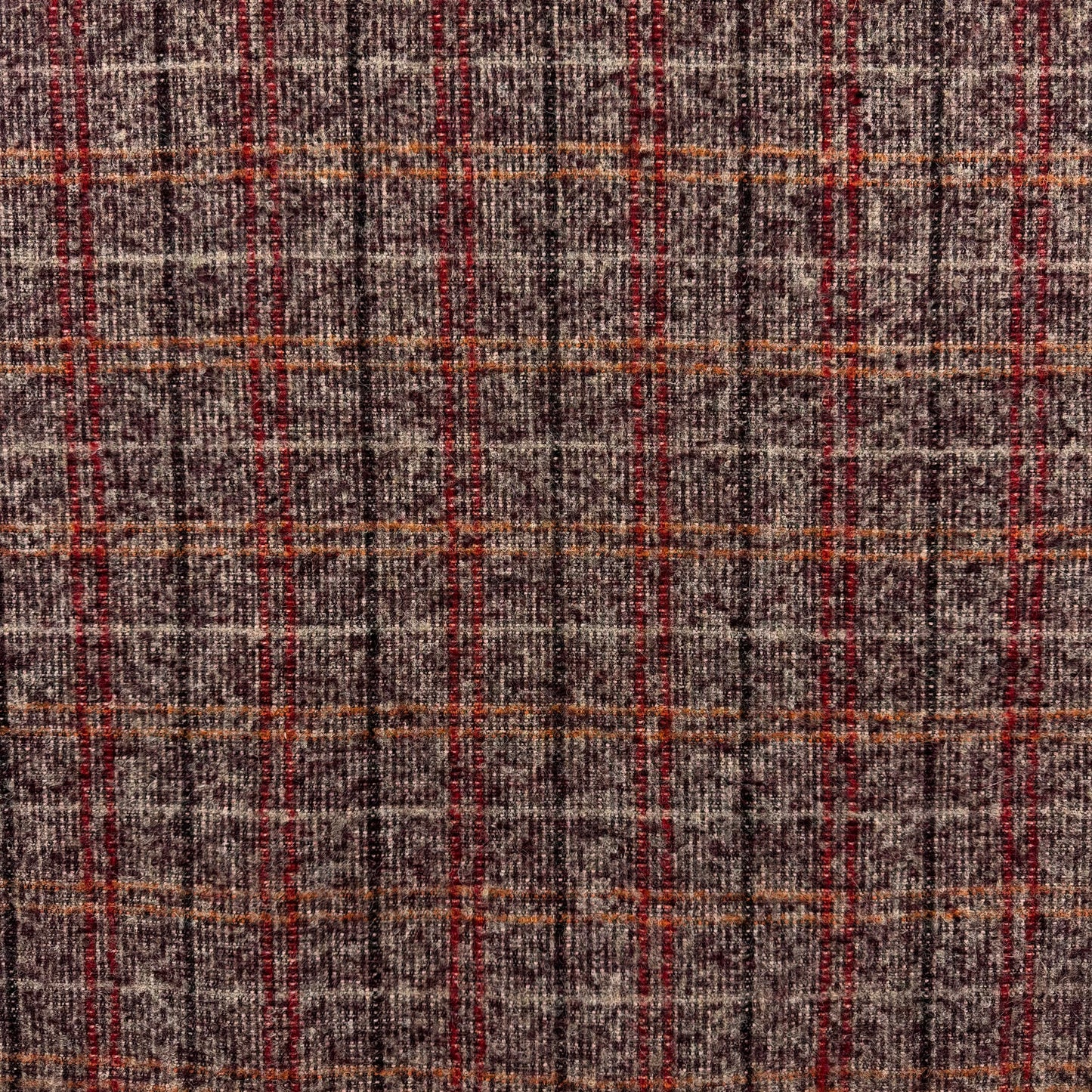 Mulberry Check Wool Coating M4