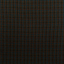 Teal, Orange, and Brown Lightweight Plaid